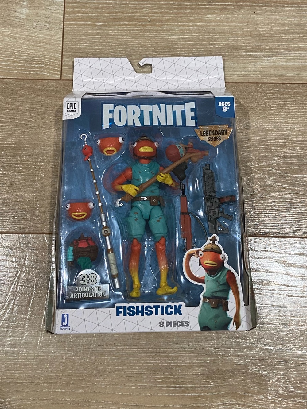 Rare Sealed Original Fortnite Fishstick Action Figure